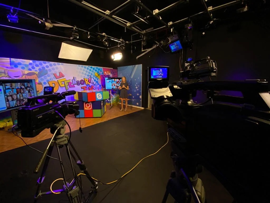 Television Studio Set